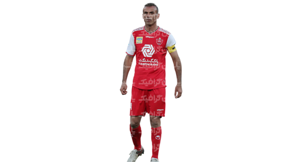 عکس سید جلال حسینی در پرسپولیس