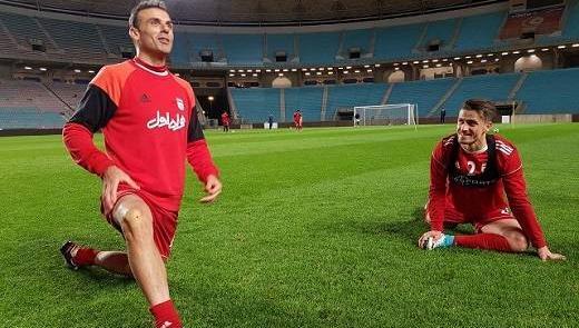 عکس سید جلال حسینی در استقلال