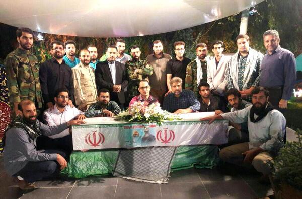 عکس همسر شهید جواد محمدی