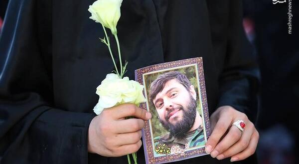 عکس دختر شهید جواد محمدی