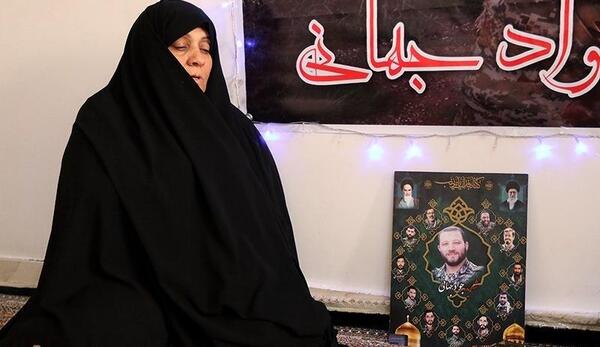 عکس دختر شهید جواد محمدی