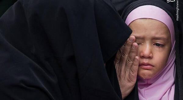 عکس دختر شهید جواد محمدی