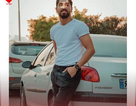 عکس جواد عباسی با موتور