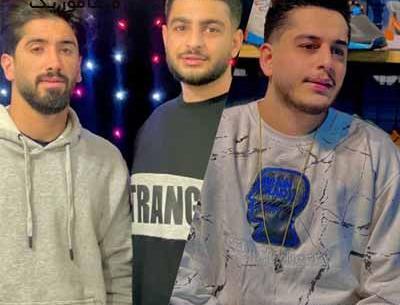 عکس جواد عباسی با موتور
