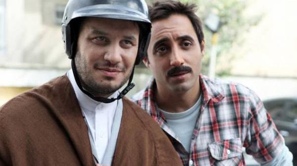 عکس جواد عزتی در فیلم قهوه تلخ