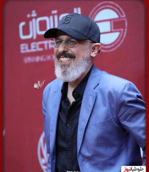 عکس جواد رضویان با همسرش