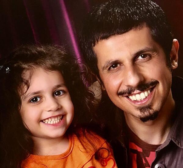 عکس جواد رضویان با همسرش