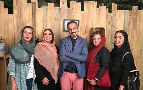 عکس جواد رضویان و خانواده اش