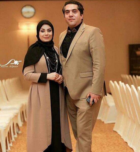 عکس جدید جواد رضویان و همسرش