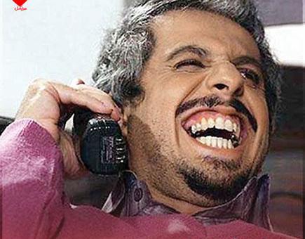 عکس خنده دار جواد رضویان