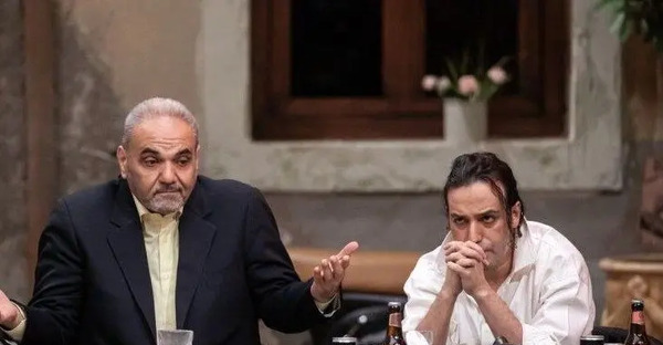 عکس جواد خیابانی با مارادونا