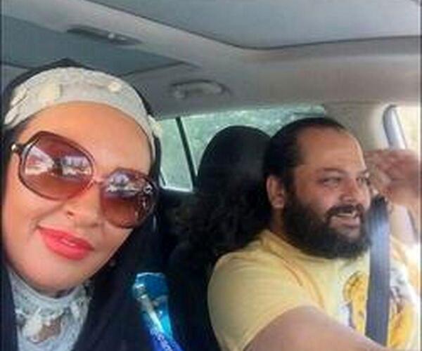 عکس جواد خیابانی با همسرش