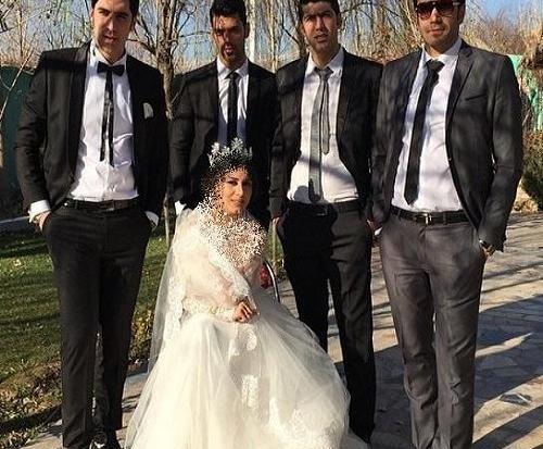 عکس عروسی مبینا و سجاد