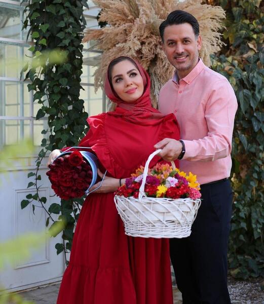 عکس مهدی توتونچی و مبینا نصیری