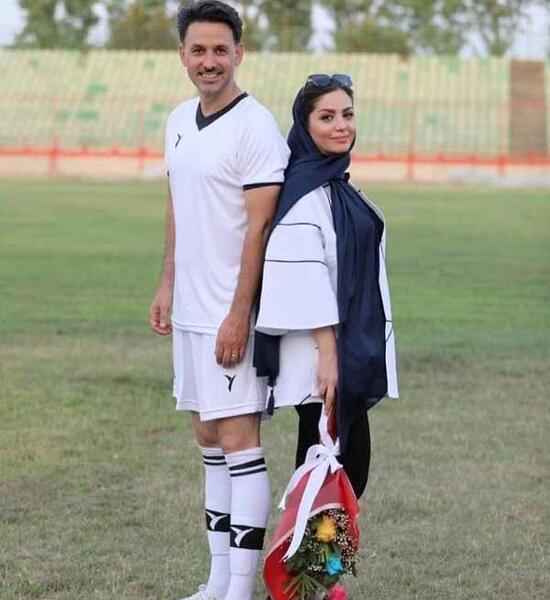 عکس مهدی توتونچی و مبینا نصیری