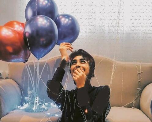 عکس کیک تولد مبینا