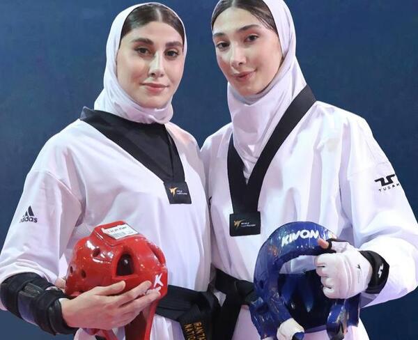 عکس مبینا و ناهید کیانی