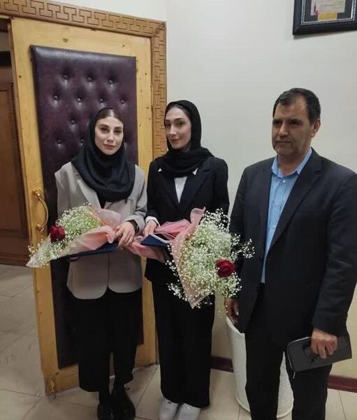 عکس مبینا نعمت زاده و ناهید کیانی