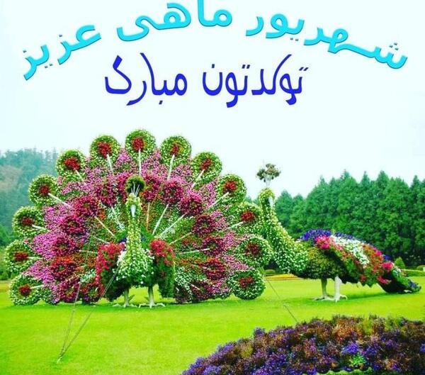 عکس های تولدم مبارک شهریوری