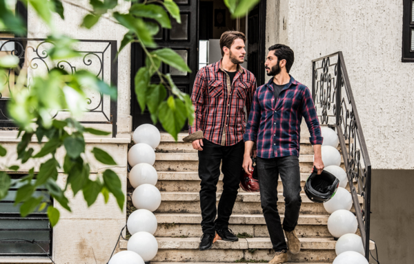 عکس دارا حیایی و کیسان دیباج
