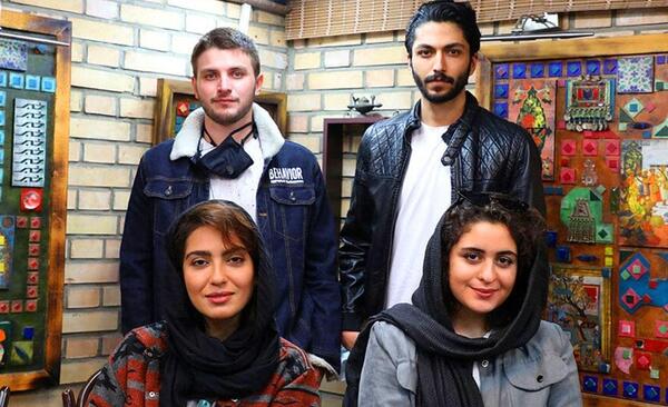 عکس دارا حیایی و امین حیایی