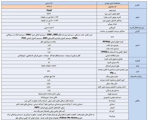 عکس خودرو تارا پلاس