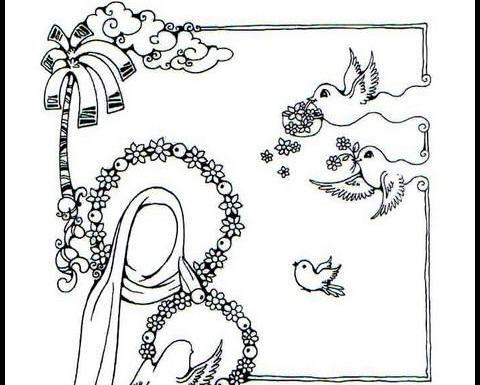 عکس ایام فاطمیه کودکانه