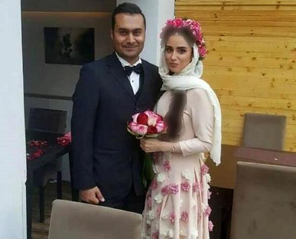 عکس جدید هانیه غلامی و همسرش