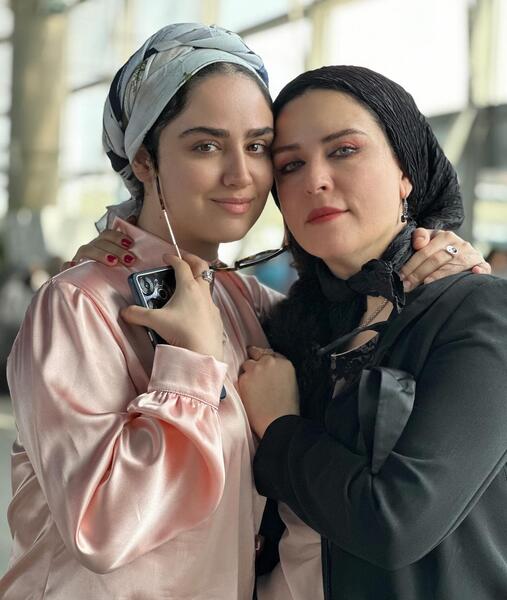 عکس جدید هانیه غلامی و همسرش