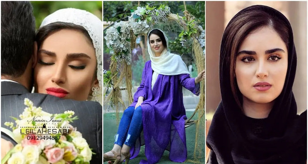 عکس جدید هانیه غلامی و همسرش