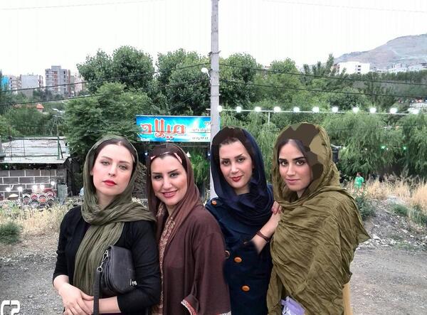 عکس های هانیه غلامی و همسرش
