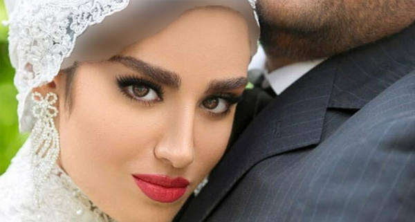 عکس عروسی هانیه غلامی و همسرش