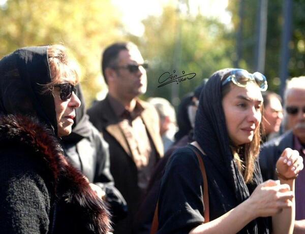 عکس هانیه توسلی در مراسم مهرجویی