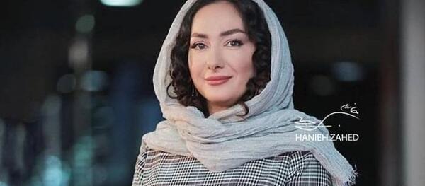 عکس هانیه توسلی در مراسم مهرجویی