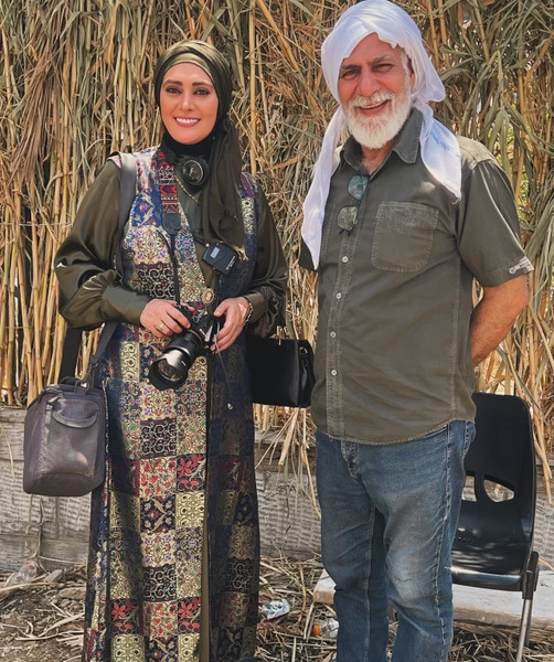 عکس هانیه در سریال طوبی
