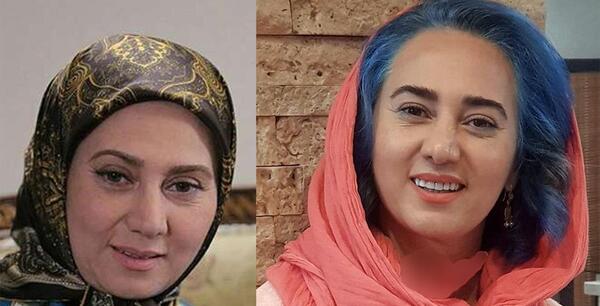 عکس تبسم، هاشمی در استخر