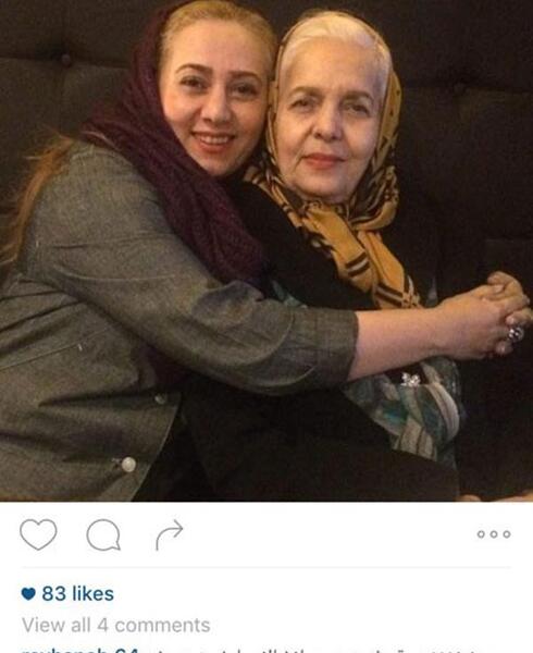 عکس جوانی تبسم هاشمی