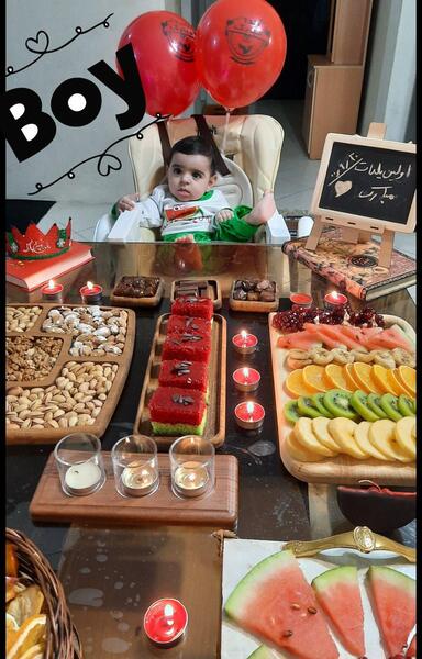 عکس شب یلدا پسرم