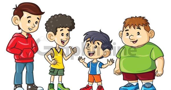 عکس گرافیکی پسر بچه