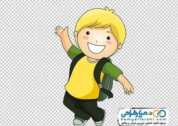 عکس گرافیکی پسر بچه