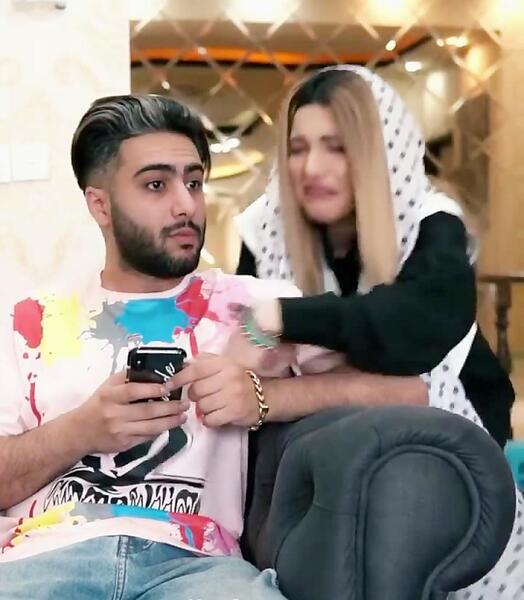 عکس بچه پریا و محمد