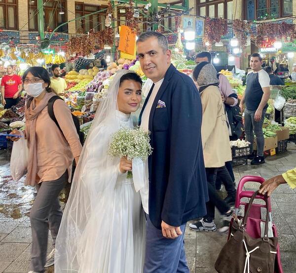 عکس عروسی پریا مرادی