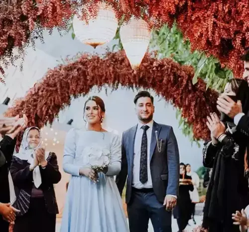 عکس عروسی پریا مرادی
