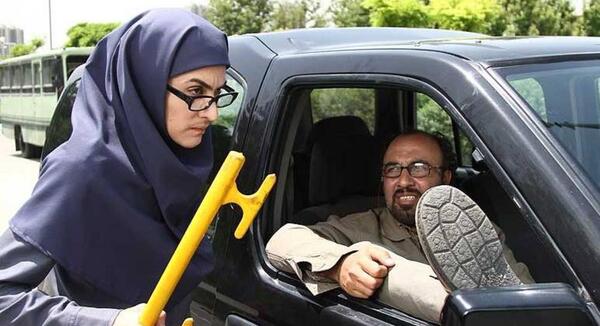 عکس پریا در فیلم ورود اقایان ممنوع