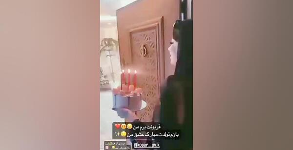 عکس تولد پریا حامدی