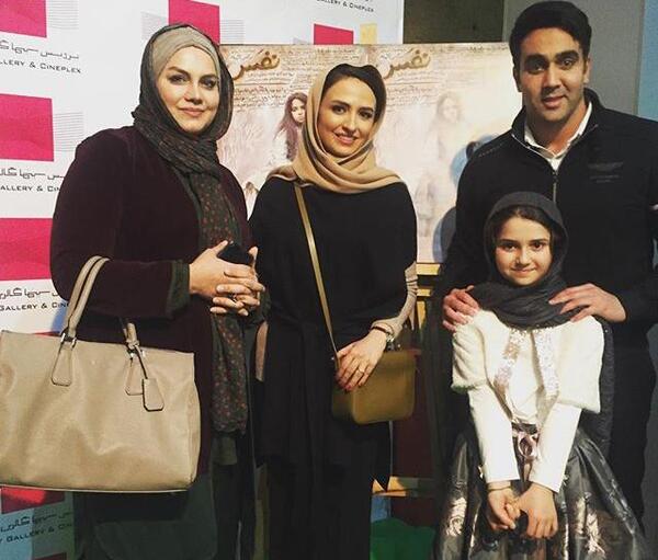 عکس جدید پوریا پورسرخ و همسرش