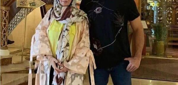 عکس جدید پوریا پورسرخ و همسرش
