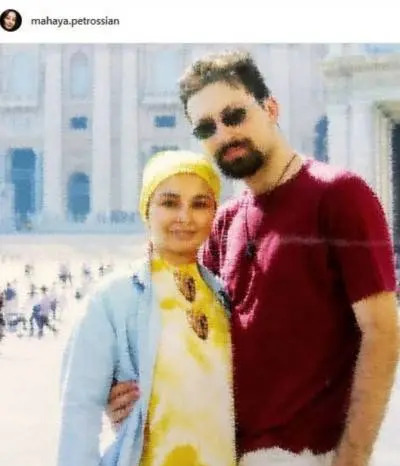 عکس پریال ماهاجان و همسرش