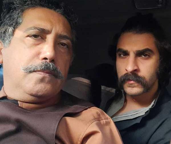 عکس پویا حاجی رضا و همسرش