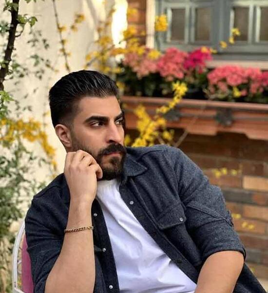 عکس پویا حاجی رضا و همسرش